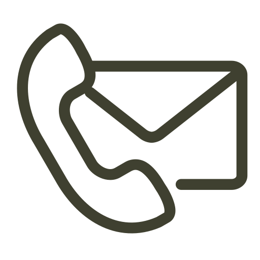 Icon que representa o e-mail e o numero telefone