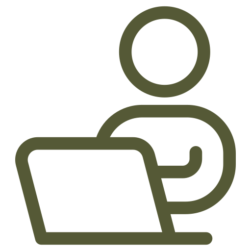 Icon de um boneco no computador